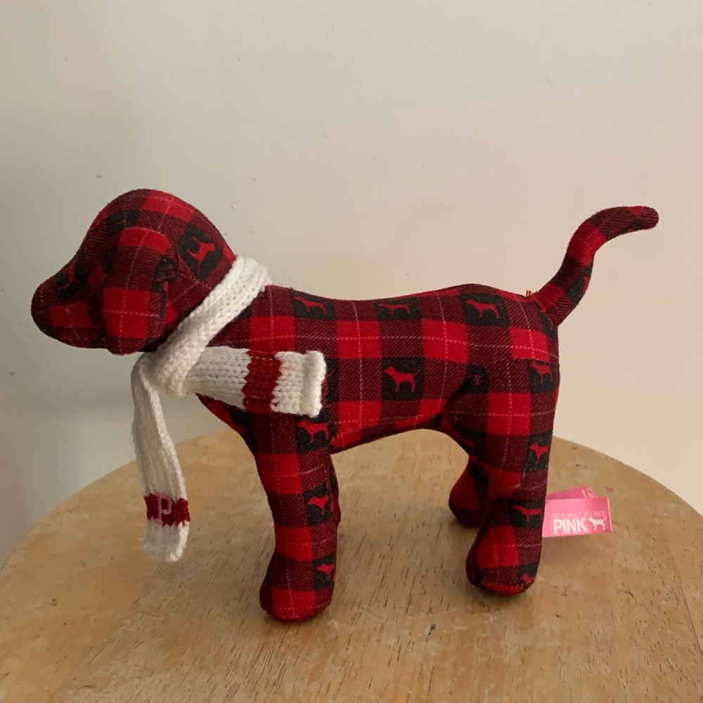 Victoria’s Secret PINK scarf dog plushie